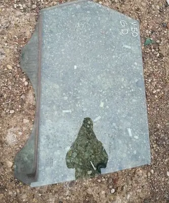 Volvo V50 Rear door window glass