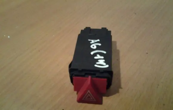 Audi A6 S6 C6 4F Hazard light switch