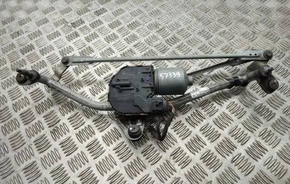 Volkswagen PASSAT B8 Front wiper linkage and motor 3G1955119A 3G1955023C