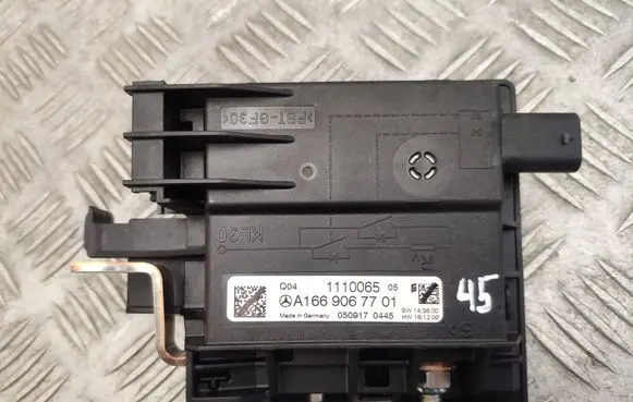 Mercedes-Benz GLE (W166 - C292) Fuse module A1669067701