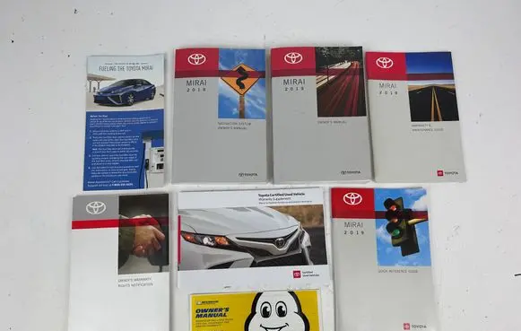 Toyota Mirai Owners service history hand book 