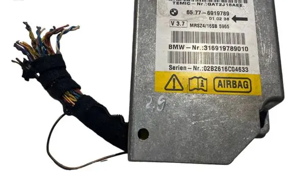 BMW 5 E39 Airbag control unit/module 6919789 65776919789 316919789010