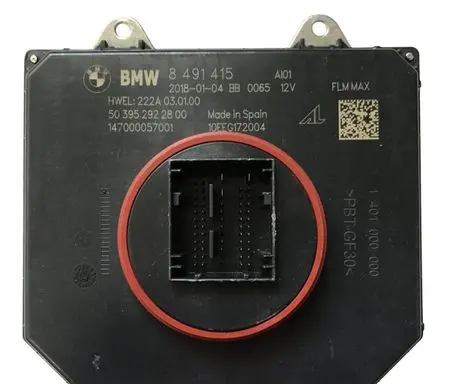 BMW 6 G32 Gran Turismo LED ballast control module 63118491415 8491415 63118492347