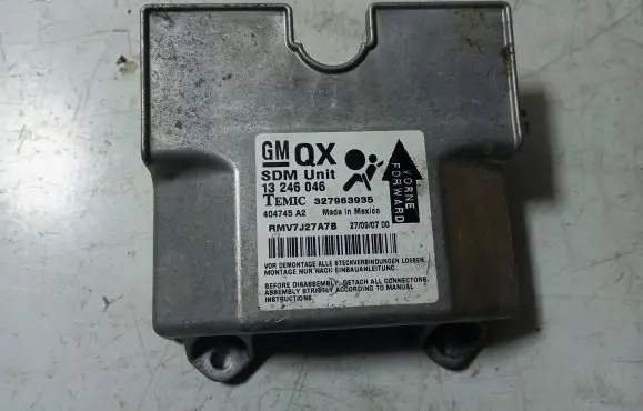 Opel Zafira B Airbag control unit/module 13246046 327963935 404745A2