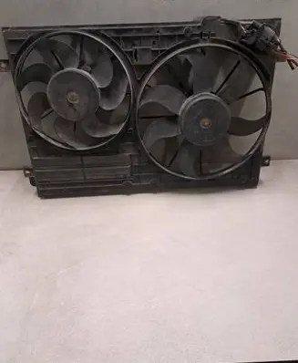 Volkswagen PASSAT B7 Electric radiator cooling fan 1K0121223