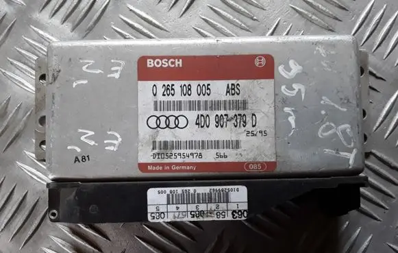 Audi A6 S6 C4 4A ABS control unit/module 0265108005 4D0907379D