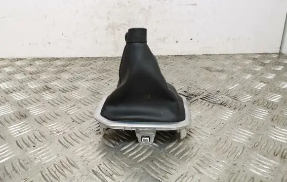 Gear lever shifter trim leather/knob
