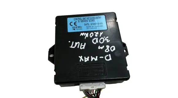 Isuzu D-Max Other control units/modules 8980000340 3811502690 070870193