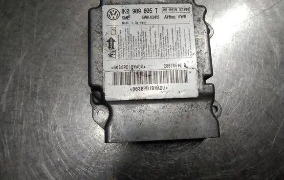 Volkswagen Jetta V Airbag control unit/module 1K0909605T 5WK43412