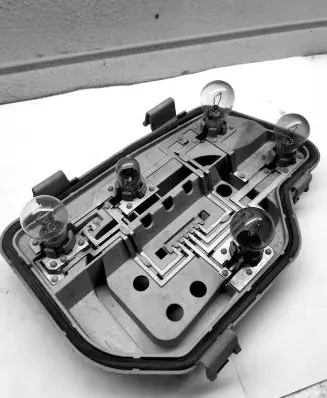 Tail light part