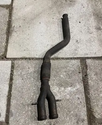 Mercedes-Benz S W221 Exhaust gas pipe 