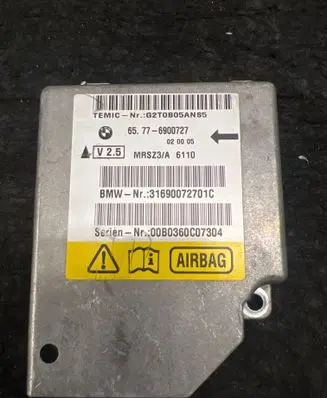 BMW 5 E39 Airbag control unit/module 65776900727 G2T0B05ANS5 31690072701C