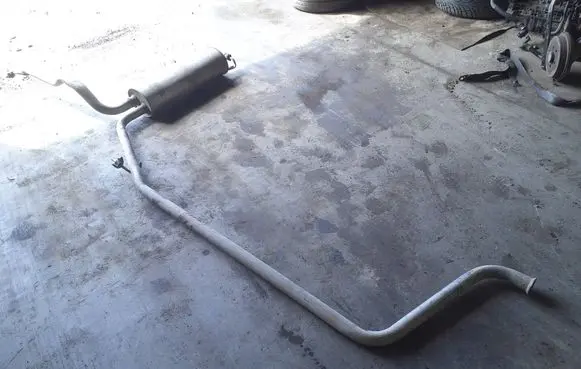 Renault Trafic II (X83) Muffler/silencer 3471403