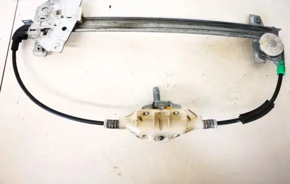 Front door window regulator with motor