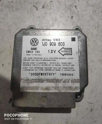 Volkswagen Golf IV Airbag control unit/module 1J0909603