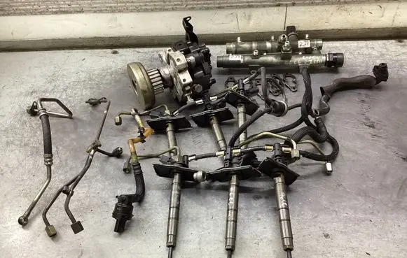 Audi A6 S6 C6 4F Fuel injection system set 059130277AC 050923 0445115039