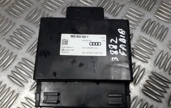 Skoda Fabia Mk2 (5J) Other control units/modules 8K0959663F 8K0959663