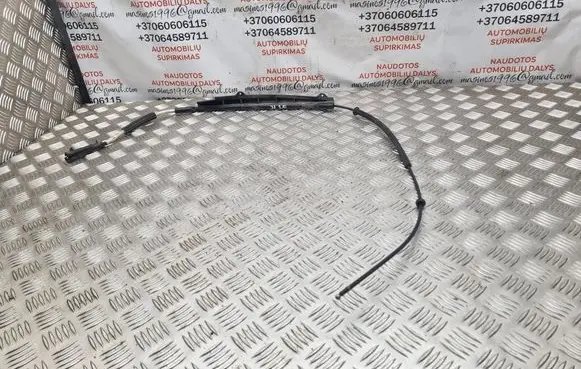 Audi Q7 4L Engine bonnet/hood lock release cable 4L1823535