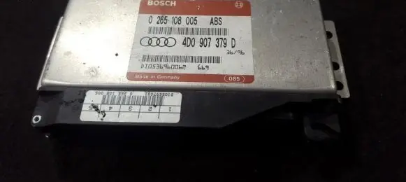 Audi A4 S4 B5 8D ABS control unit/module 0265108005 4D0907379D