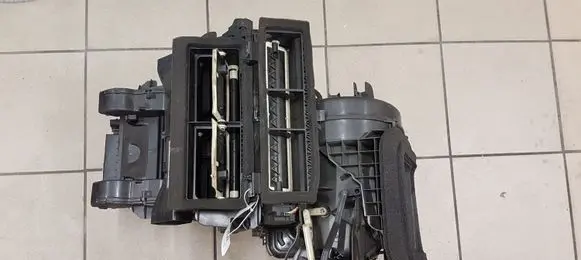 Interior heater climate box assembly