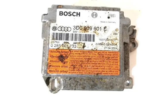 Volkswagen Touareg I Airbag control unit/module 3D0909601E 0285001733