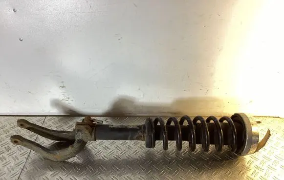Front shock absorber with coil spring