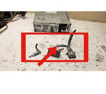 Ford Galaxy Sound system wiring loom 95VW18K876KE 2007R 95VW18K876