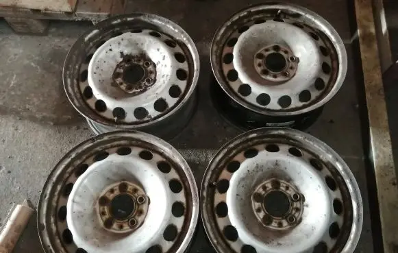 BMW 3 E46 R17 steel rim KBA44960