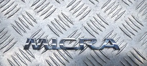Nissan Micra K14 Manufacturers badge/model letters 