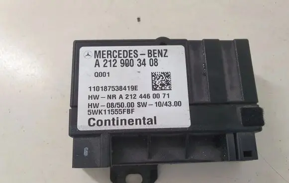 Mercedes-Benz C W204 Fuel injection pump control unit/module A2129003408