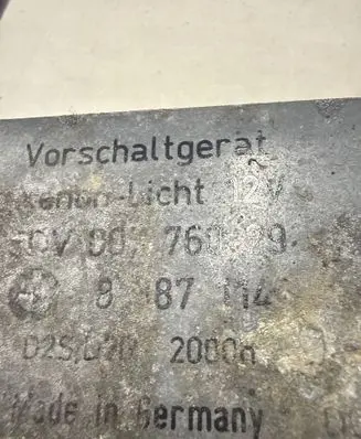 BMW 5 E39 Headlight ballast module Xenon 0076029 8387114 20006