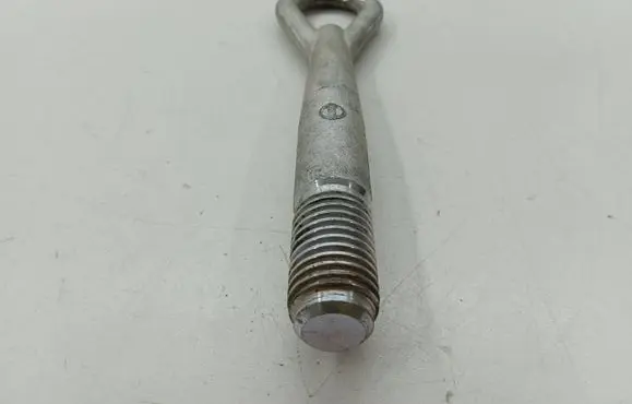 Towing hook eye