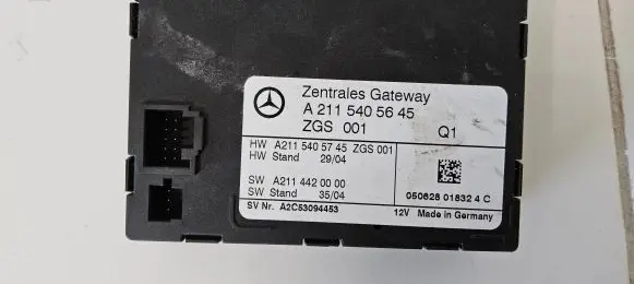 Mercedes-Benz E W211 Other control units/modules A2115405745 A2115405645 A2114420000