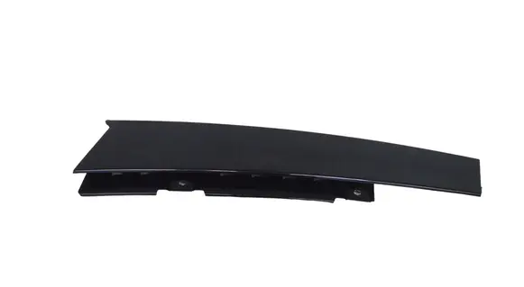 Front door glass trim molding
