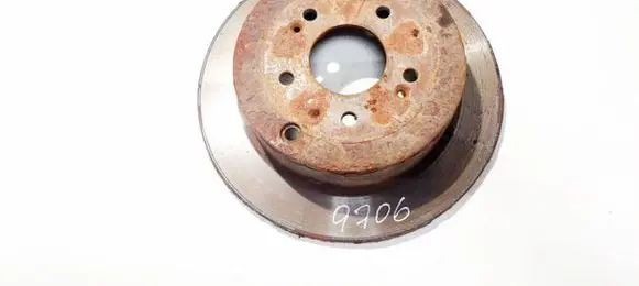 Hyundai Santa Fe Rear brake disc neventiliuojamas