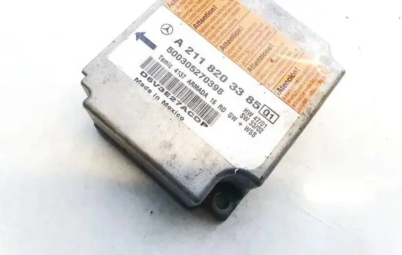 Mercedes-Benz E W211 Airbag control unit/module a2118203385 500305270398