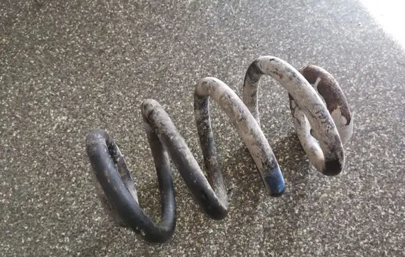 Front coil spring