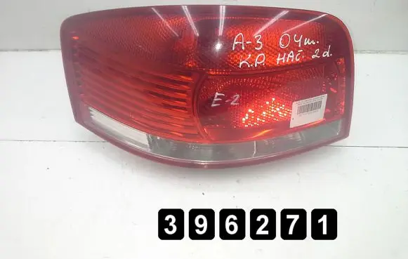 Audi A3 S3 8P Rear/tail lights 8p0945095a