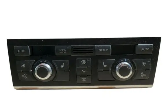 Audi A6 S6 C6 4F Climate control unit 4F2820043N 5HB008833