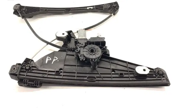 Opel Corsa F Front door window regulator with motor 9829043380
