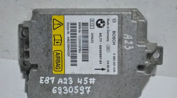 BMW 1 E81 E87 Airbag control unit/module 6930597