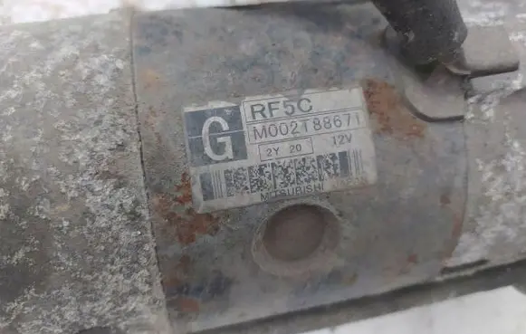 Mazda 6 Starter motor M002T88671