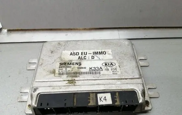 KIA Rio Engine control unit/module 5WY1308D K33A18881