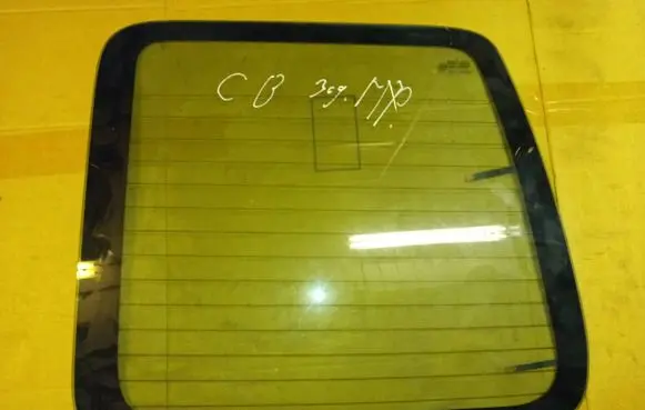 Citroen Berlingo Rear door window glass