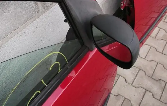Citroen C2 Front door electric wing mirror