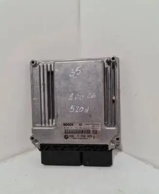 BMW 5 E60 E61 Engine control unit/module 7799855 031135337 0281012754