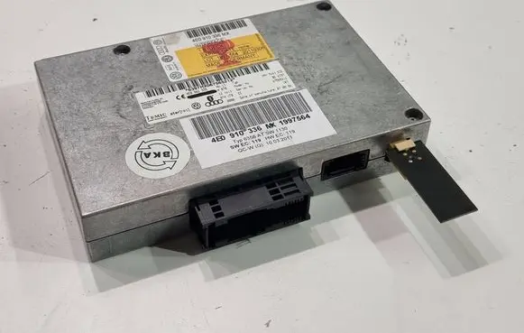 Audi Q7 4L Bluetooth control unit module 4E0910336MX
