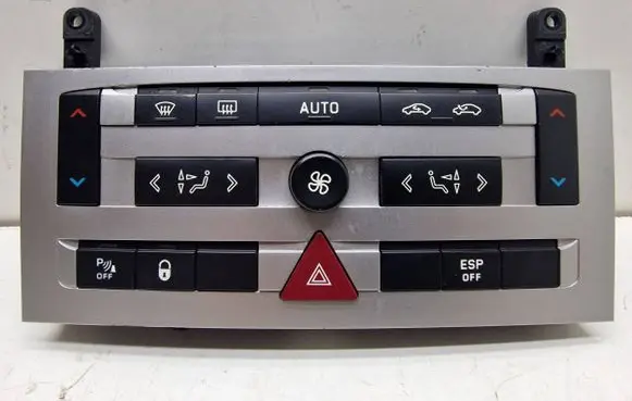 Peugeot 407 Climate control unit 96573322 96512442XT 96469958XT