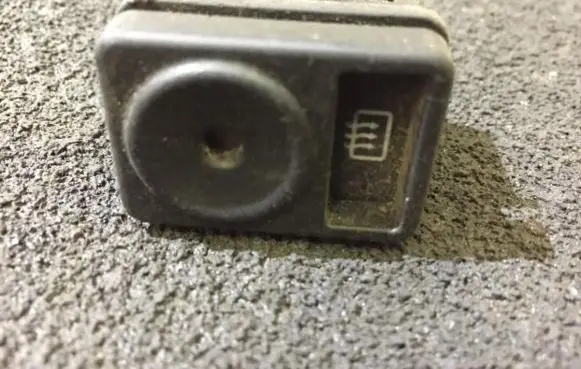 Windscreen/window heater switch