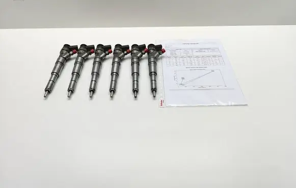 BMW 5 E60 E61 Fuel injectors set 7794652 0445110212 212